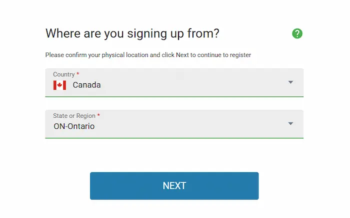 Royal Vegas Casino registration
